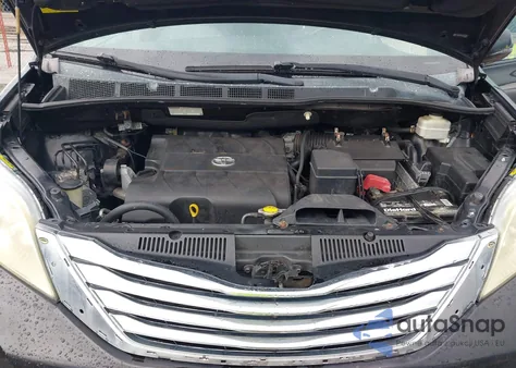 2011 Toyota Sienna Limited V6 z USA, uszkodzony, nr VIN 5TDYK3DC4BS020769